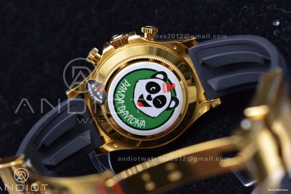 On SA4130 Strap 1:1 Black Oysterflex 769 Rubber AllSeason Daytona Diamonds Edition V Best Dial BTF 116518 0206